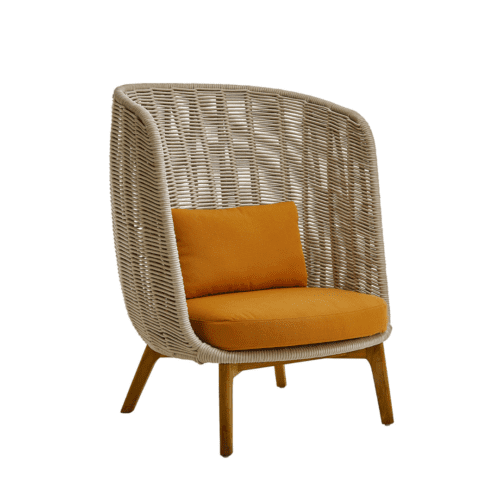 Bagel High Back Armchair