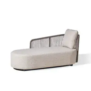 Modern dış mekan örgü detaylı daybed koltuk – Artist Koleksiyonu | Zebrano Outdoor