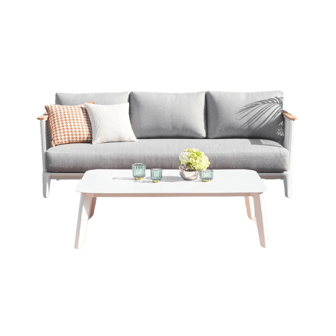 Grid Triple Armchair